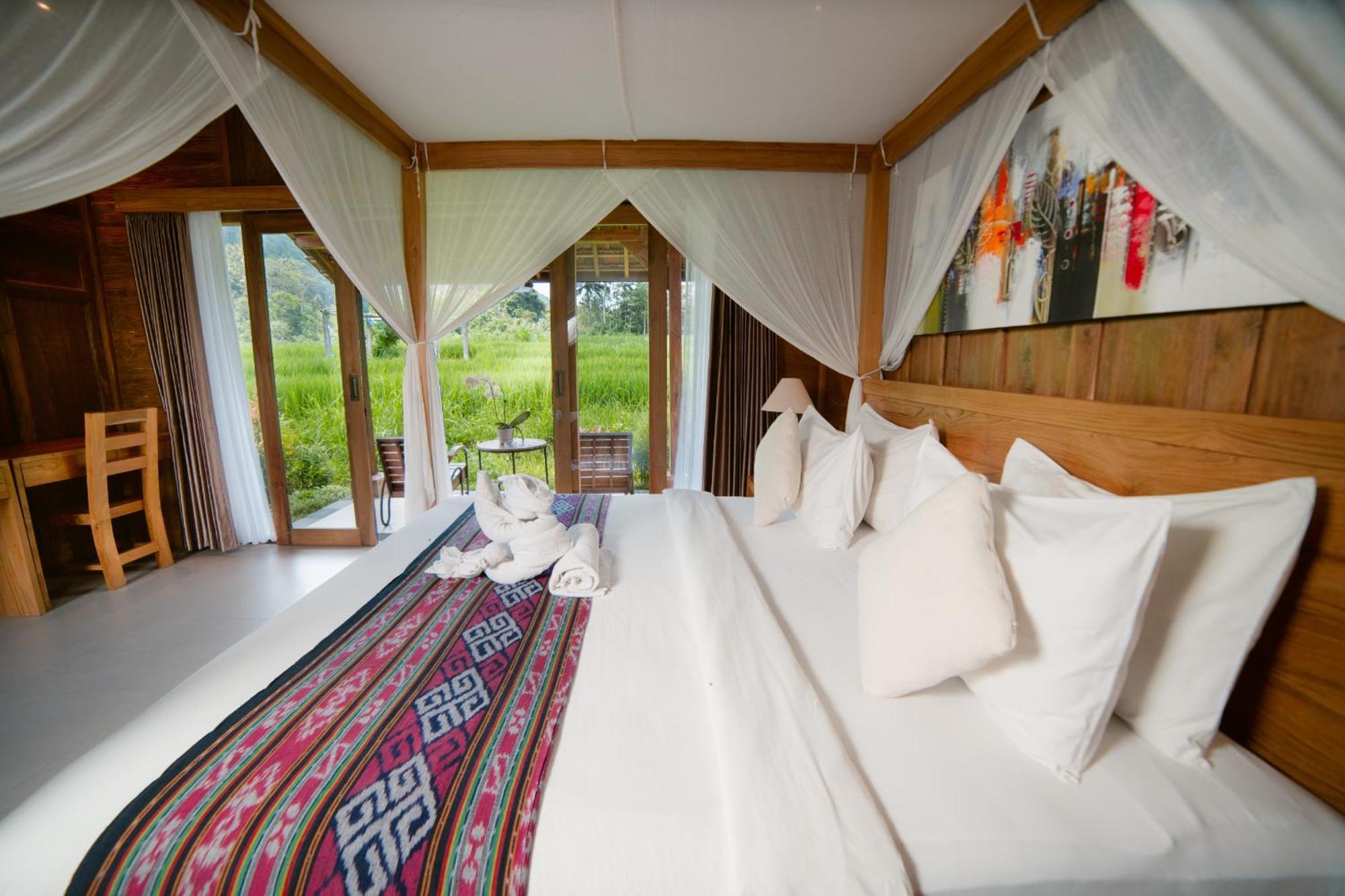 Kubu Sakian Villa And Restaurant Sidemen Silebeng Экстерьер фото