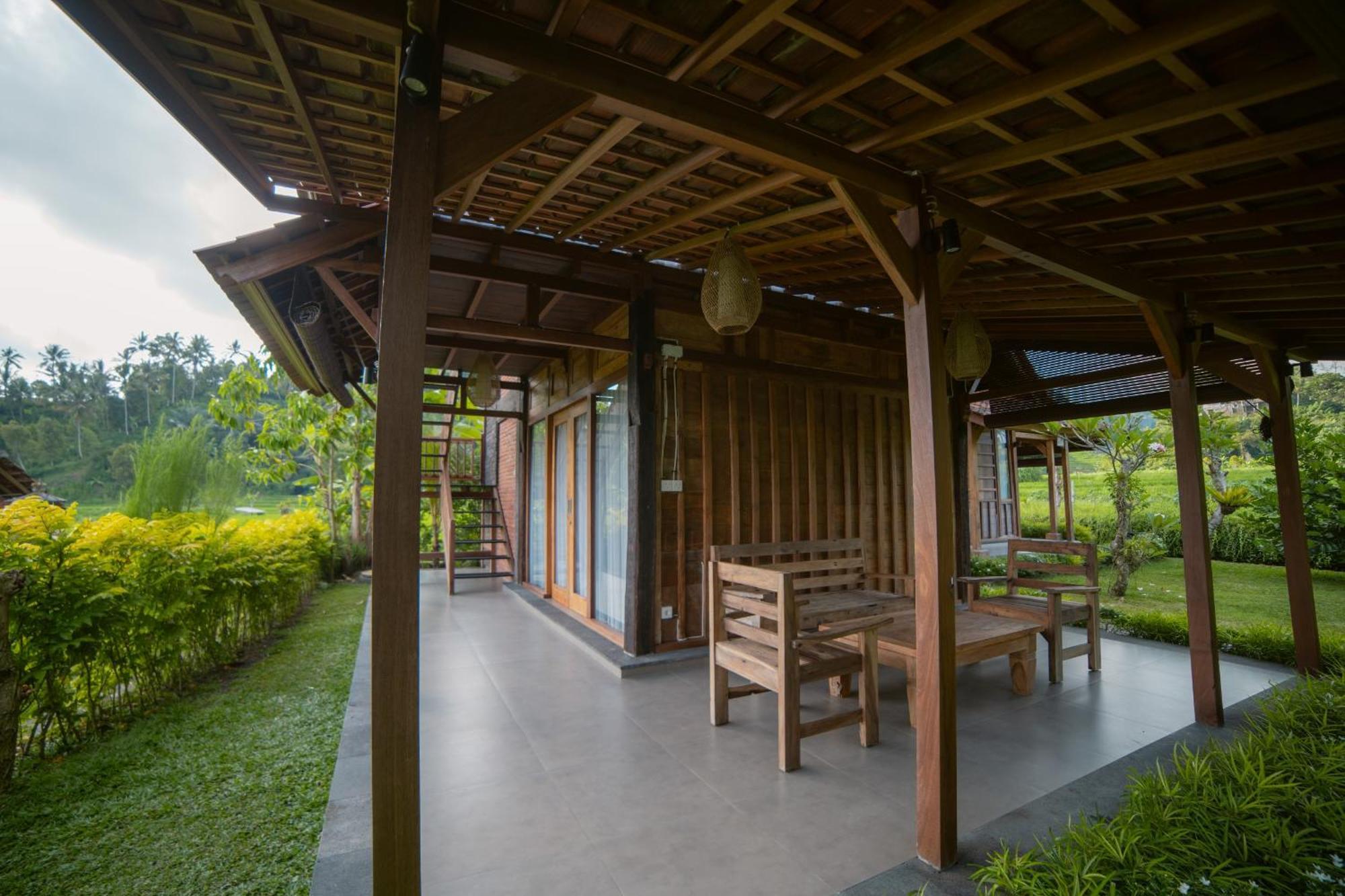 Kubu Sakian Villa And Restaurant Sidemen Silebeng Экстерьер фото
