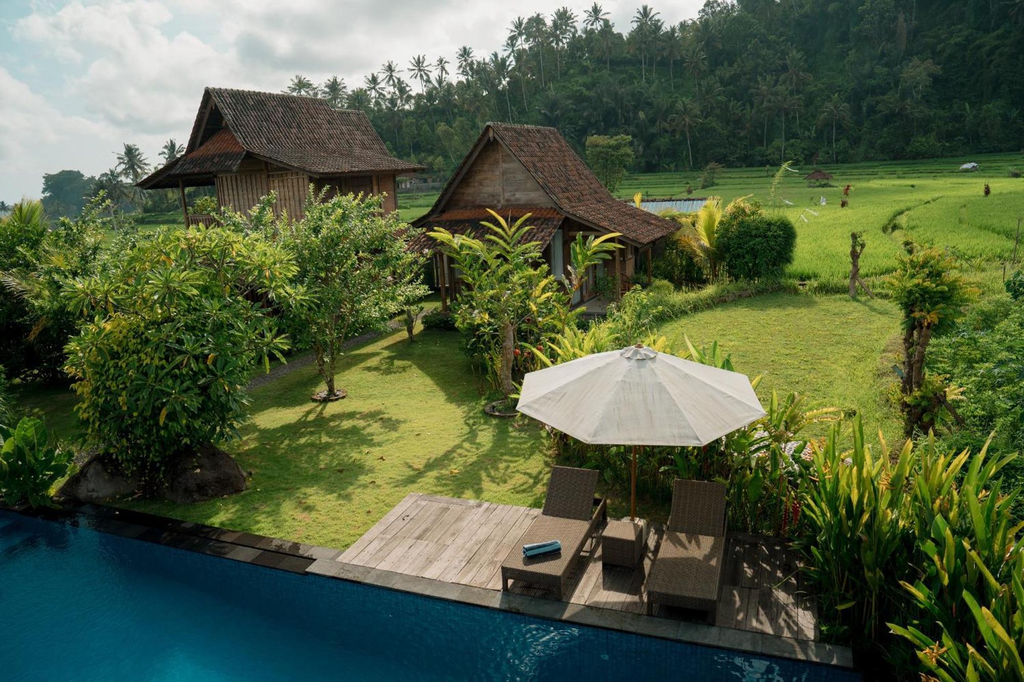 Kubu Sakian Villa And Restaurant Sidemen Silebeng Экстерьер фото