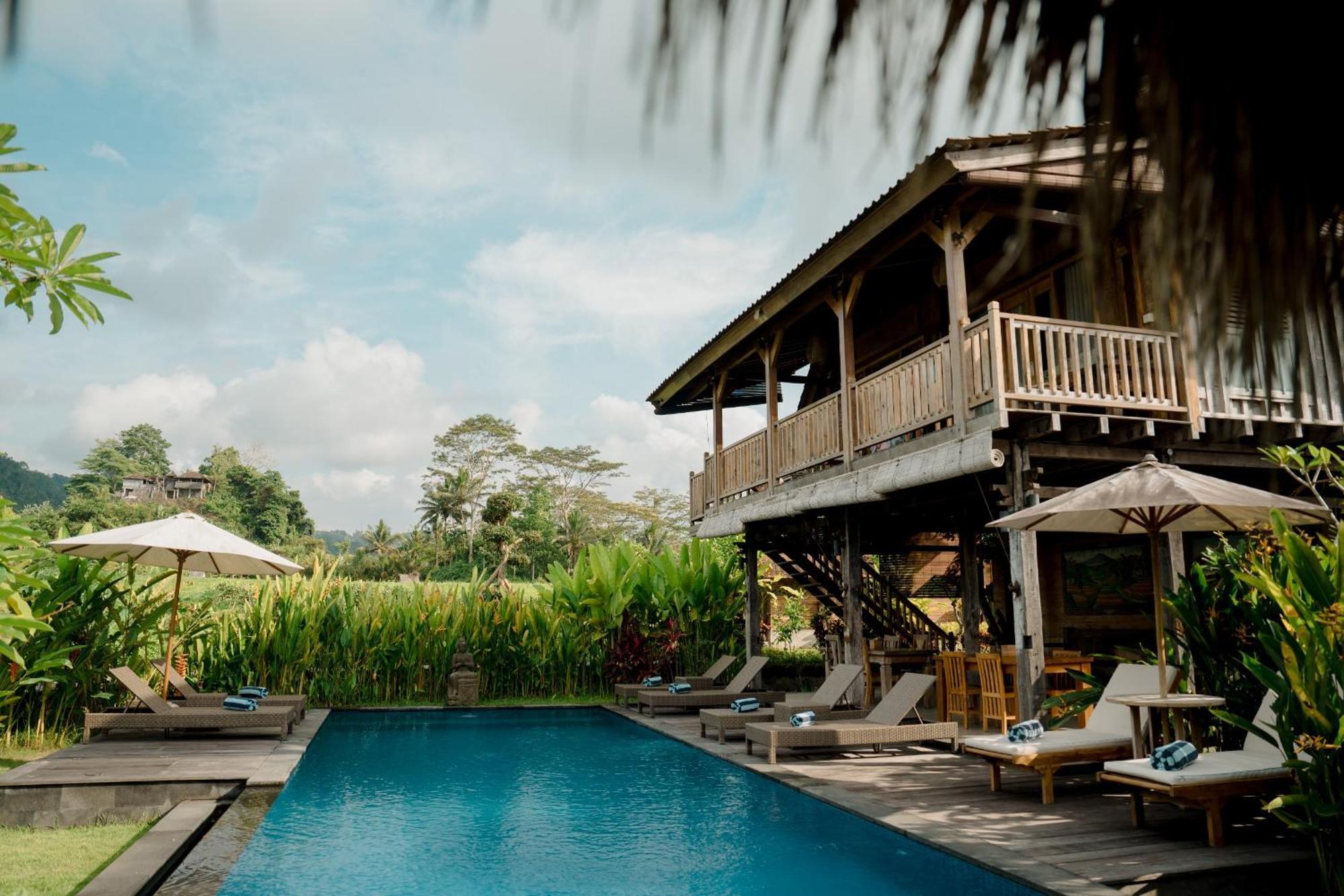 Kubu Sakian Villa And Restaurant Sidemen Silebeng Экстерьер фото