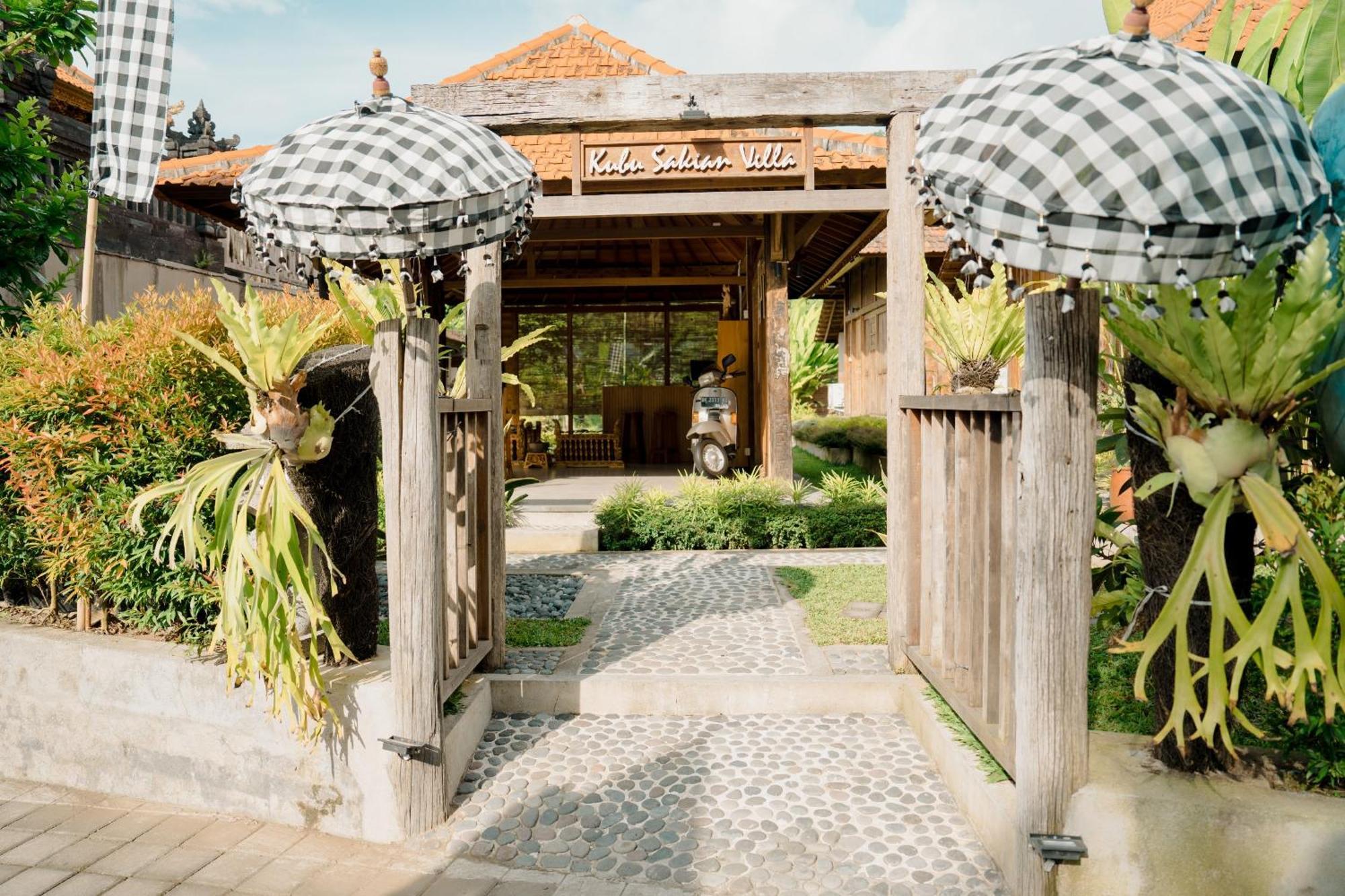 Kubu Sakian Villa And Restaurant Sidemen Silebeng Экстерьер фото