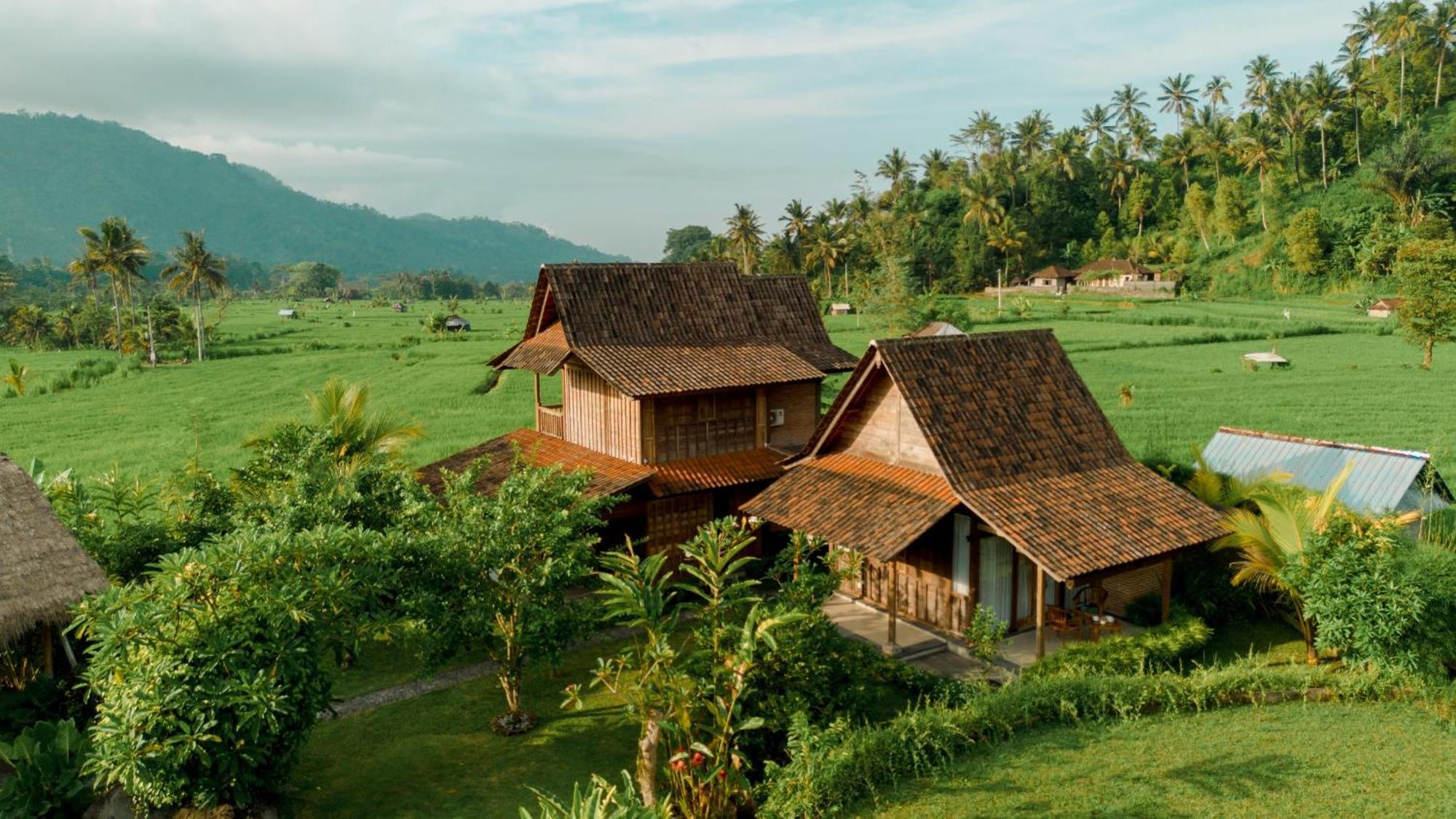 Kubu Sakian Villa And Restaurant Sidemen Silebeng Экстерьер фото