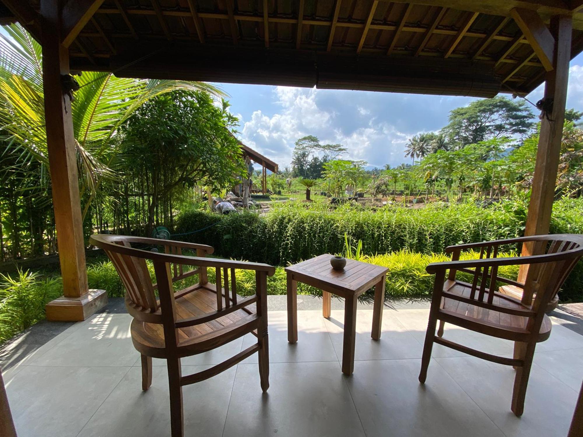 Kubu Sakian Villa And Restaurant Sidemen Silebeng Экстерьер фото